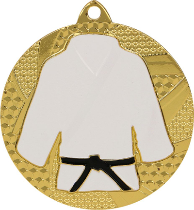 Medalje për xhudo/karate Tryumf, 50 x 2.5 mm, e artë