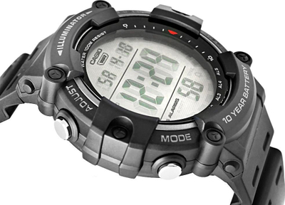 Orë dore Casio AE1500WH 1, dixhitale, që s’e ha uji deri në 100m, e zezë