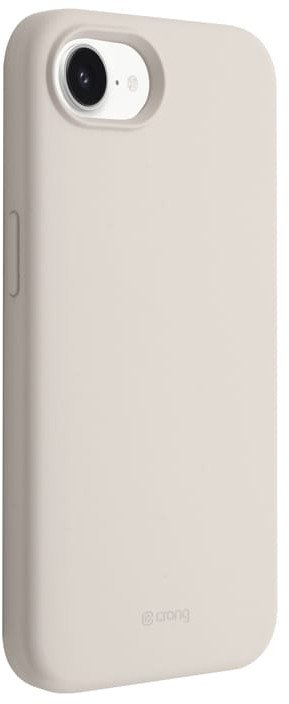 Футрола за телефон Crong MagSafe Case, за iPhone 16e, силикон, беж