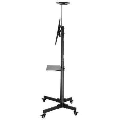 Karrocë dyshemeje për TV LCD/LED/Plasma, 37-70", 50 kg, e zezë