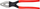 Pincë Knipex 84 11 200, 200mm, kapëse e drejtë, e kuqe