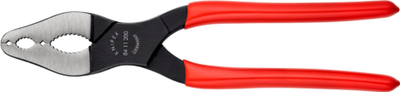 Pincë Knipex 84 11 200, 200mm, kapëse e drejtë, e kuqe