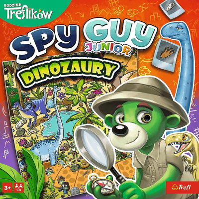 Loja shoqërore Trefl Spy Guy Junior Dinosaurs, kooperative, për fëmijë