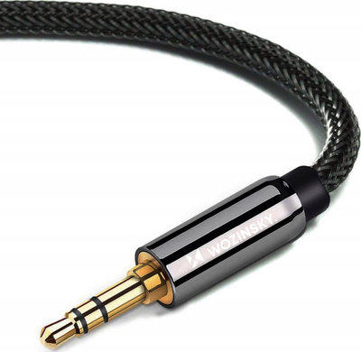 Kabllo zgjatuese audio Wozinsky, Mini Jack 3.5mm, 5m, e zezë
