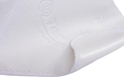 Mbrojtës dysheku Komfi Proof Tencel 01, 90 x 200 cm, i papërshkueshëm nga uji, i bardhë