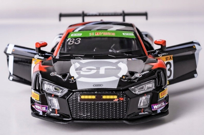 Makina lodër Daff RMZ Hobby Audi R8 LMS 2015, shkalla 1:32, model garash SF Express