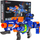 Pushkë lodër Blaze Storm Soft Ball Gun, automatike, 12 toptha shkumë, blu portokalli