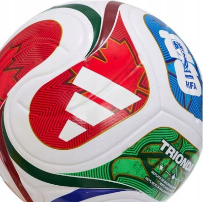 Top futbolli adidas World Cup 26 Trionda League JD8045, nr. 5, i bardhë