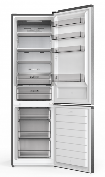 Frigorifer kombinë Heinner HCNF-HM377INVXC, 377L, No Frost, Inox