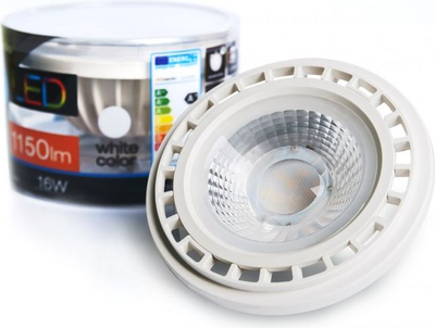 Llambë LED Azzardo ES111 AZ1877, 15W, GU10, e bardhë