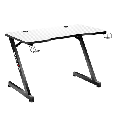 Tavolinë lojërash Huzaro Hero 2.5, 120x60 cm, 18 mm, e bardhë