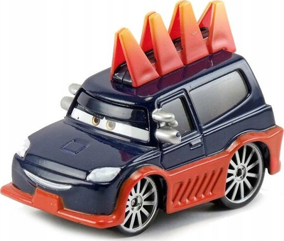 Lodër makinë Disney Pixar Cars Yokoza, metalike diecast, për kalamaj 4+