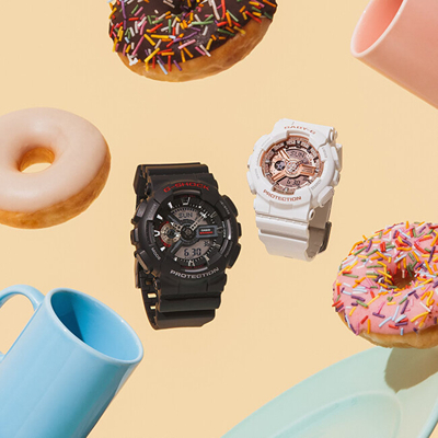Orë për femra Casio BABY-G BA-110X-7A1ER (397), e bardhë