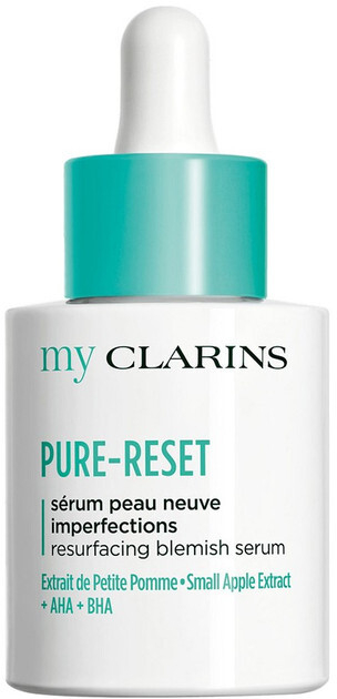 Serum për fytyrë Clarins Pure Reset Resurfacing Blemish, 30 ml