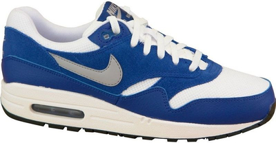Atlete Nike Air Max 1 Gs (555766-111), të kaltra/bardha, nr 38