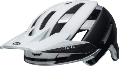 Helmetë çiklizmi Full Face Bell Super Air R Mips Spherical, MTB, e bardhë infrakuqe mat me shkëlqim