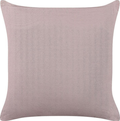 Set jastëkësh për zbukurim AGAPANTHUS Velvet, 45 x 45 cm, me vija, rozë