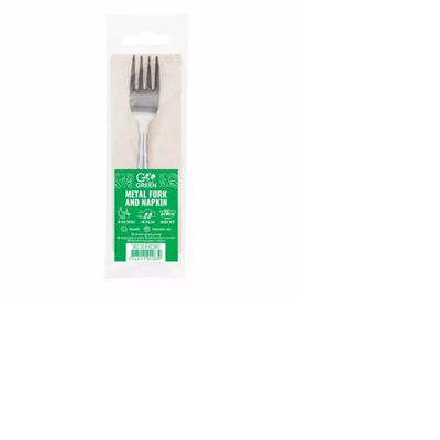 Set tavoline GoGreen 1901283, pirun metalik, pecetë që përdoret shumë herë