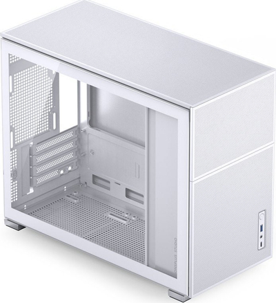 Kase kompjuteri Jonsbo D31 Mesh, Micro ATX, panel xhami, e bardhë