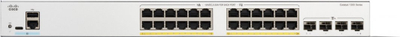 Swichi Cisco Catalyst 1200, 24 porta GE, Full PoE, i bardhë