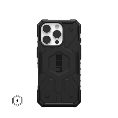 Mbulesë telefoni UAG Pathfinder MagSafe për iPhone 16 Pro, mbrojtëse, e zezë