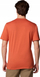 Bluzë Columbia CSC Basic Logo SS Tee, për burra, pambuk poliester, portokalli