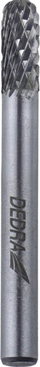 Frezë cilindrike DEDRA 07F620, 6x16mm, bisht 6mm