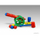 Top lodër MARGOS Colorful Cannon, 57cm, me çekan dhe topa, shumëngjyrësh