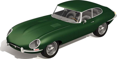 Сет за моделирање Airfix Starter Set Jaguar E-Type, модел играчка автомобил, за почетници, повеќебоен