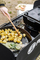 Tigan skarë Petromax Grill Fire Pan, gize, 30 cm, i zi