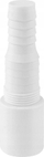 Adapter lavatriçe McAlpine, 32mm, lidhje 3/4", i bardhë