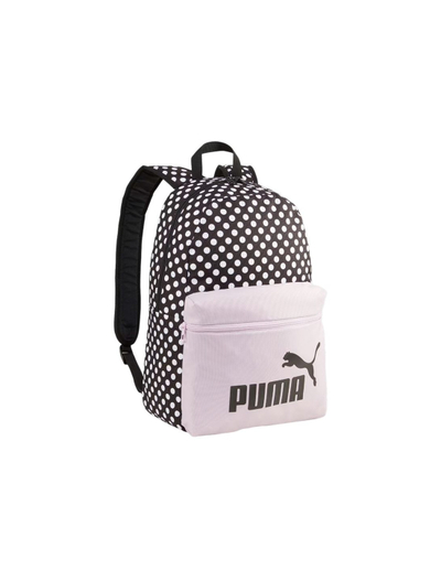 Çantë shpine Puma Phase AOP, xhep anësor rrjetë, print i zi