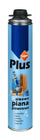 Shkumë poliuretani Tytan Plus Winter Gun, 750ml, për dimër, e bardhë