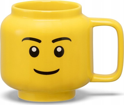 Filxhan qeramike LEGO Happy Boy, i madh, i verdhë