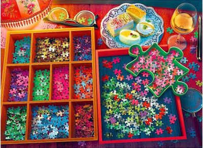 Puzzle Trefl Evening with puzzles, 3000 copa, 1160×850 mm, shumngjyra