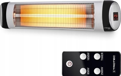 Ngrohës infra të kuqe Trotec IR 2570 S, 2500W, me telekomandë, ngjyrë argjendtë