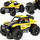 Makine lodër off road Mega Creative 531406, 14 cm, me drita edhe zëra, jeshile a e verdhë