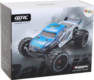 Makina me telekomandë Rabbits Off-Road, 4WD, 2.4G, blu