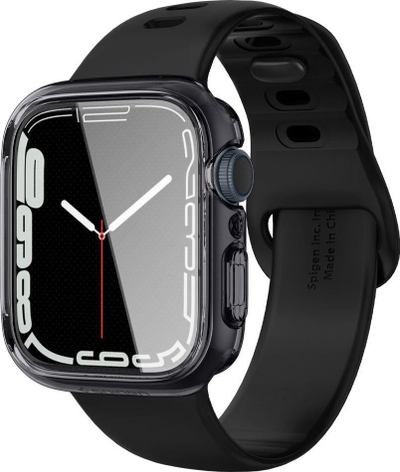 Kapak ore inteligjente Spigen Ultra Hybrid, për Apple Watch Series 7/8 45mm, i tejdukshëm, Space Crystal