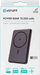 Power bank Estuff ES641101, 10000 mAh, karikim wireless me magnet, i zi