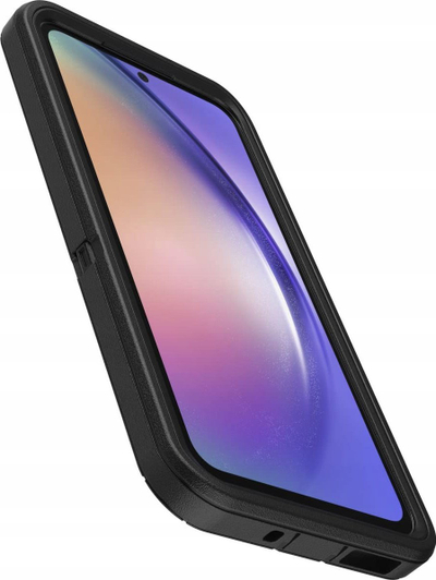 Заштитна маска Otterbox Defender за Samsung Galaxy A54, повеќеслојна, отпорна на удари, црна