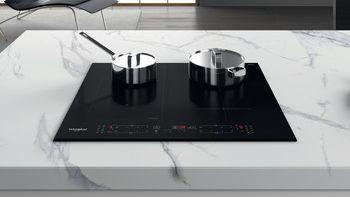 Pllakë gatimi Whirlpool, 7.2 kW, e zezë