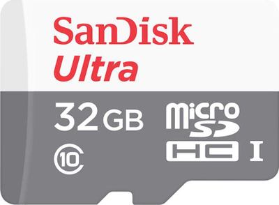 Karta SanDisk Ultra MicroSDHC 32 GB Klasa 10 UHS-I (SDSQUNR-032G-GN3MN)