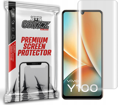 Folie mbrojtëse GrizzGlass Hydrofilm, hydrogel, për Vivo Y100, transparente