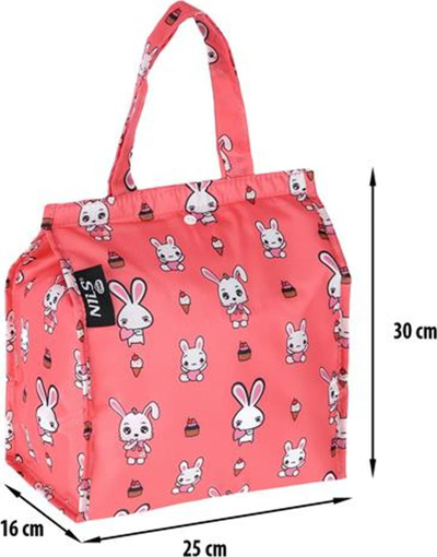Çantë termike NILS Camp NC1730 Rabbit, 5L, me material Oxford, gri