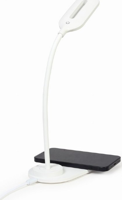 Llamb tavoline Gembird (TA-WPC10-LED-01-W), e bardhë