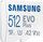 Kartë microSD Samsung EVO Plus 2021 MicroSDXC (MB-MC512KA/EU), 512 GB, e bardhë