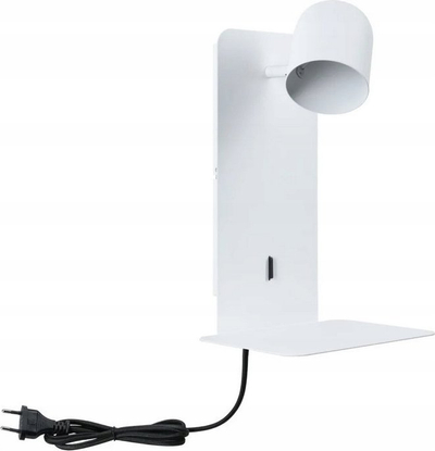 Apilik murale Paulmann Malena, spot LED me raft, USB Type C, i bardhë