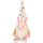 Figurinë dekoruese Pashke Saska Gnome Bunny, 25cm, pranverore, shumëngjyrëshe