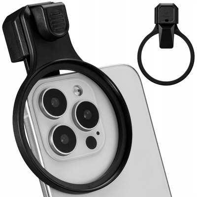 Mbajtës lente telefoni K&amp;F Concept KF15.0028, unazë 67mm, universal, i zi